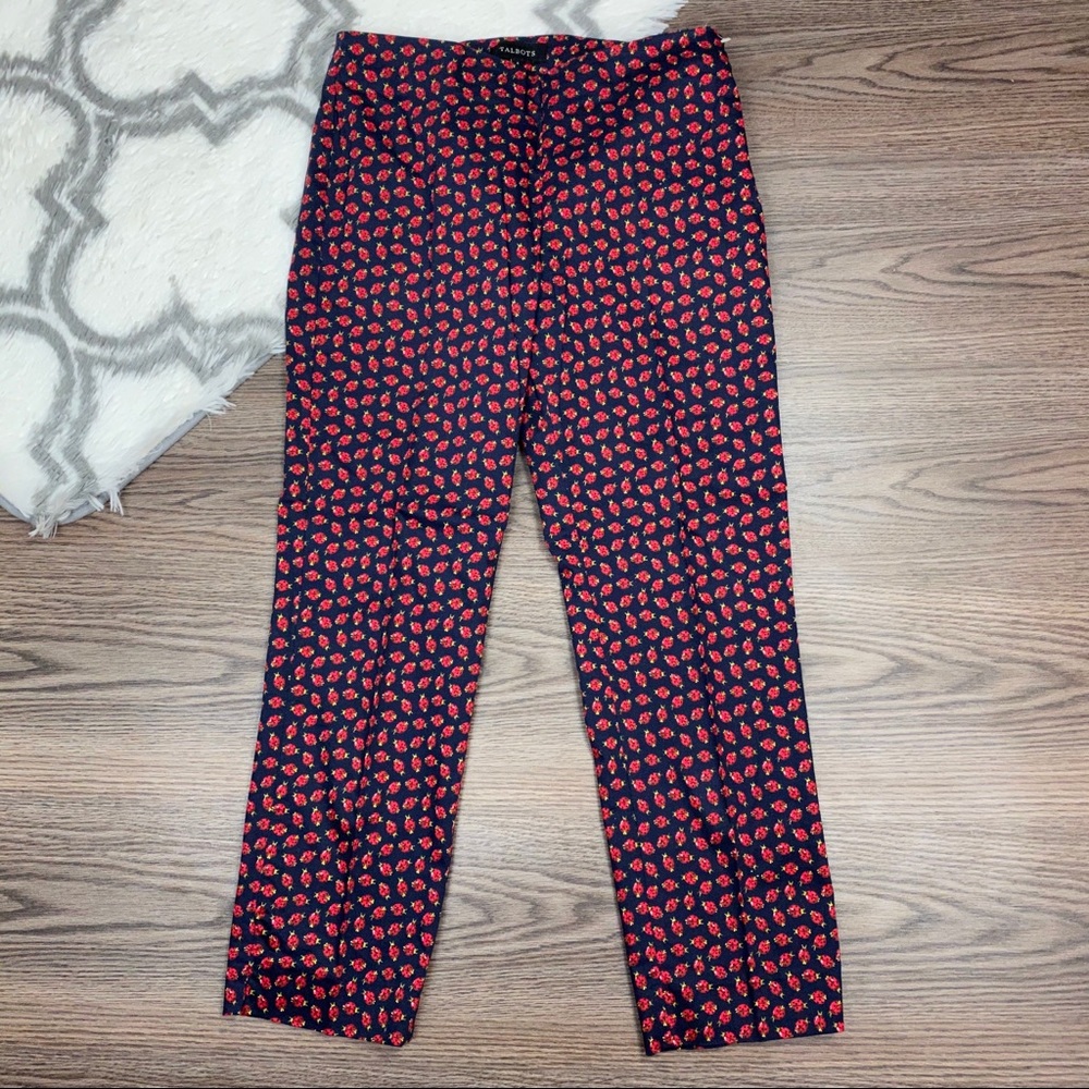Talbots Ladybug Capris Size 4